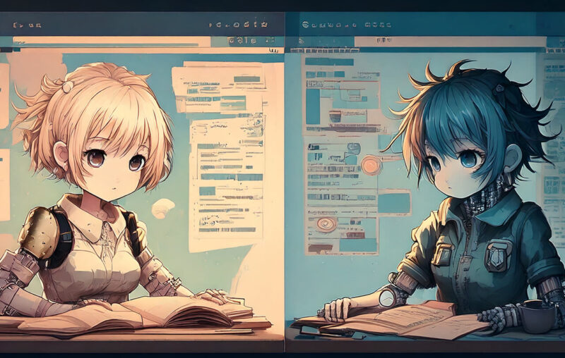 AIとロボが記事作成